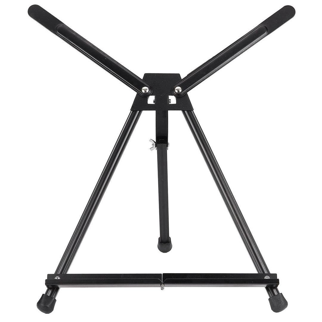 Foldable Easel Aluminium Tripod Alloy 360º Rotation Adjustable Painting Display Tripod Sketchpad Bracket Stand - MRSLM