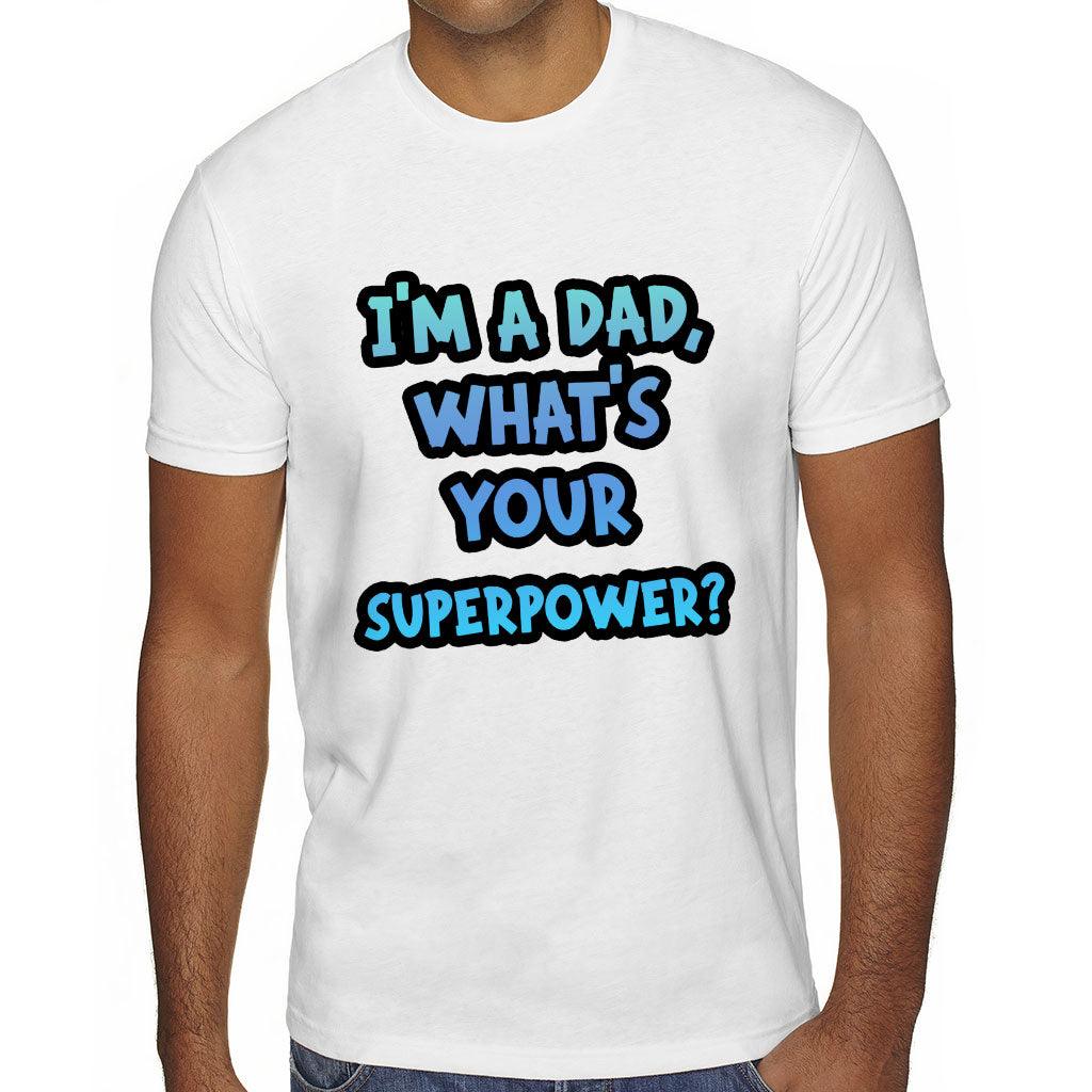 Dad Design Sueded T-Shirt - Trendy T-Shirt - Printed Sueded Tee - MRSLM