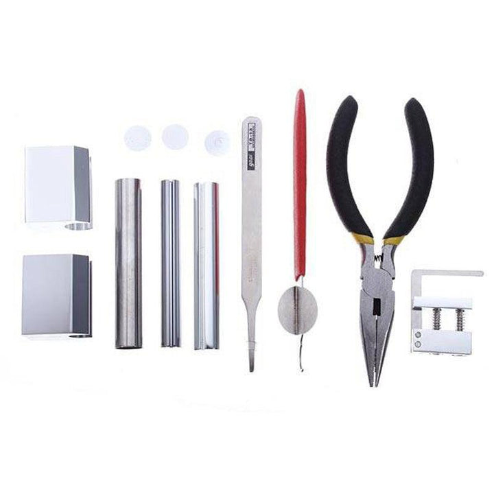 Professional 12 in 1 HUK Lock Disassembly Tool Locksmith Tools Kit Remove Lock Repairing pick Set - MRSLM