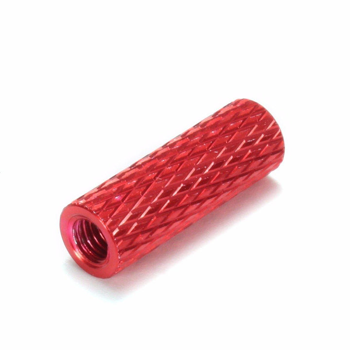 Suleve™ M3AS2 10Pcs M3 10mm Knurled Standoff Aluminum Alloy Anodized Spacer - MRSLM