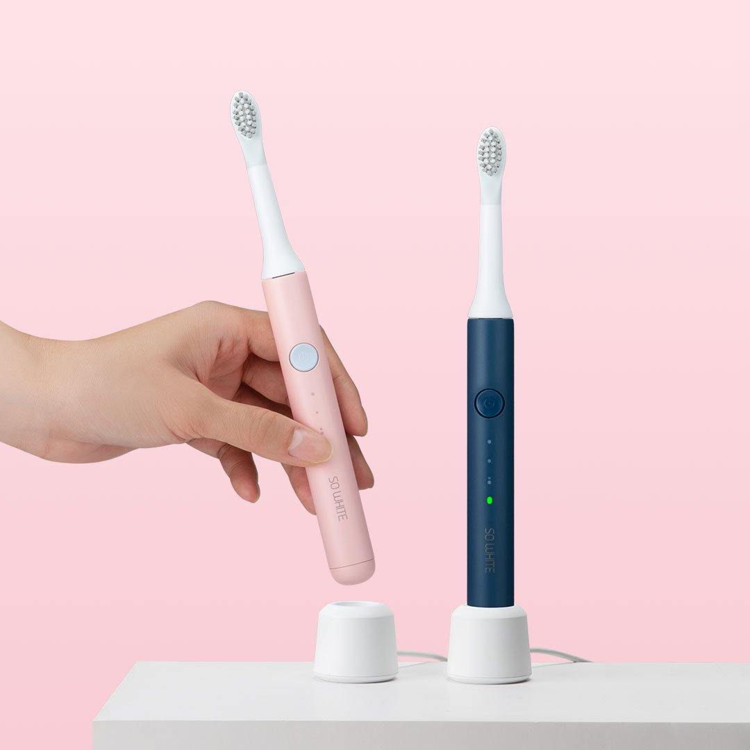 Soocas SO WHITE Sonic Electric Toothbrush Wireless Induction Charging IPX7 Waterproof from Ecosystem - MRSLM