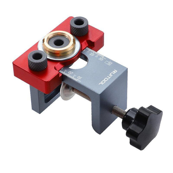 Triad Has Been Hole Punching Locator Round Wood Tenon Connector Opener Board Furniture Multifunctional Punching Tools - MRSLM