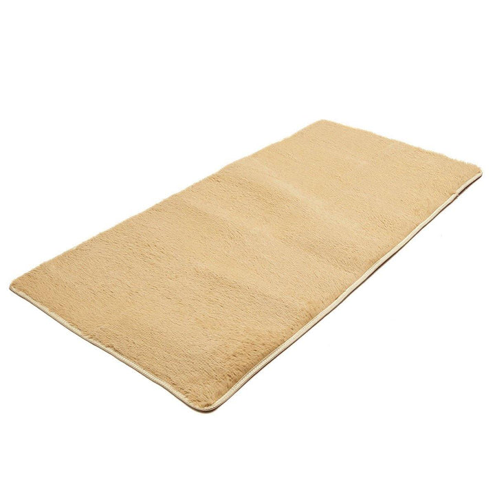 80x160cm Bedroom Living Room Soft Shaggy Anti Slip Carpet Absorbent Mat - MRSLM