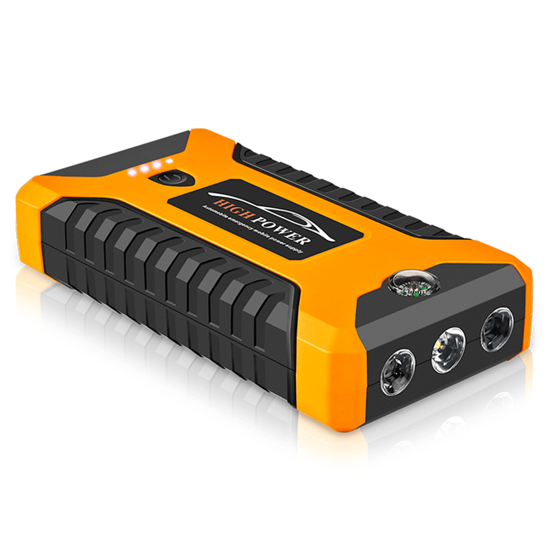 99800mah 600A Peak Car Jump Starter Lithium Battery with LED SOS Mode 12V Auto Battery Booster - MRSLM