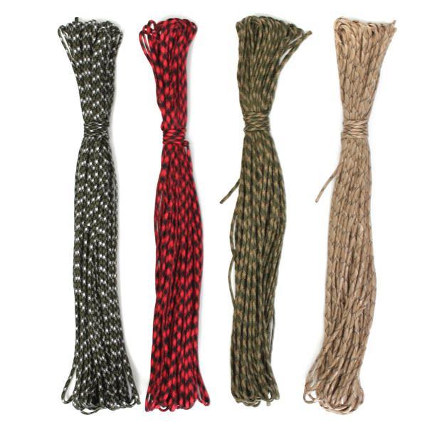 31m 7 Strand Core 550 Paracord Camouflage Parachute Cord Rope - MRSLM