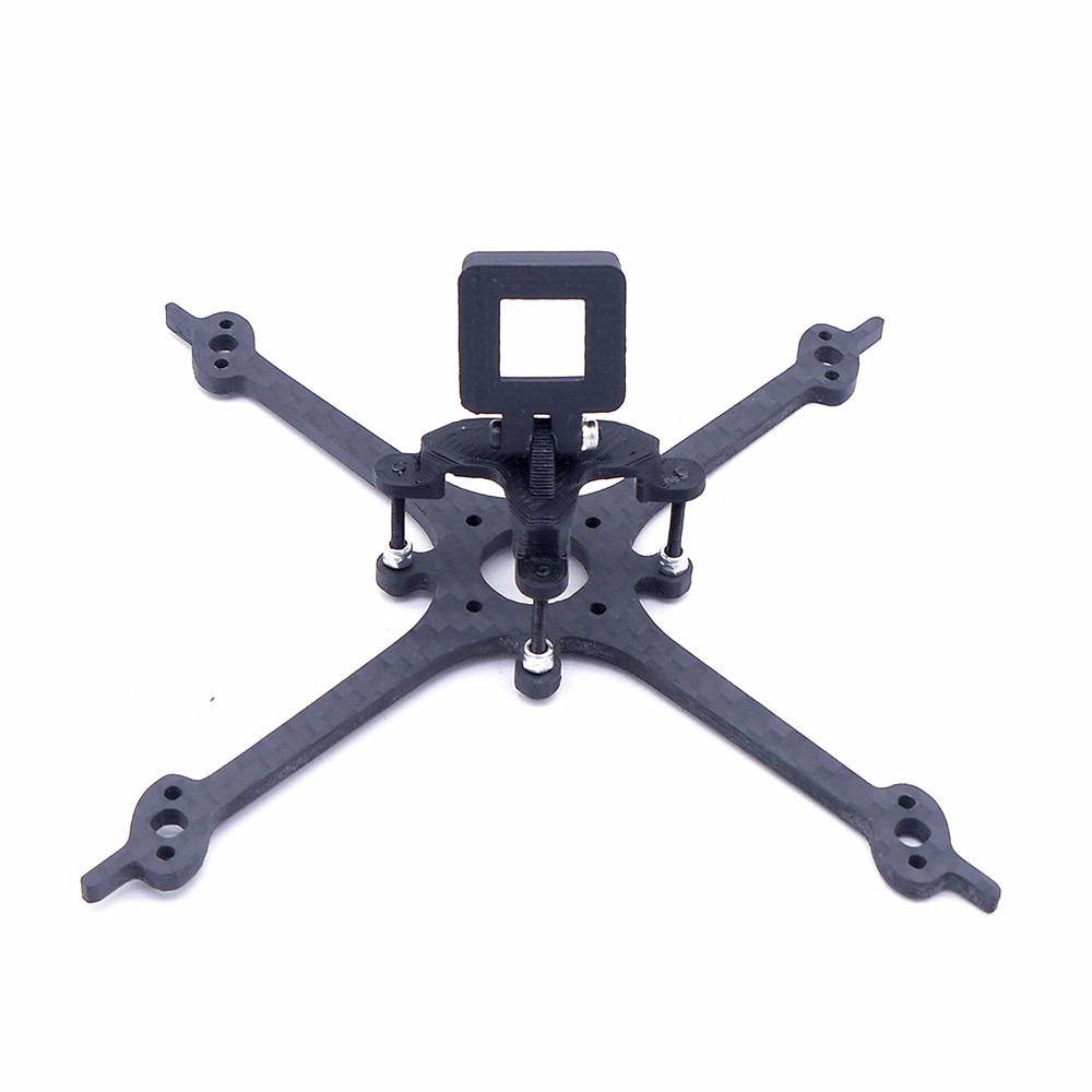 FONSTER Apro 125mm 3 Inch X Type Toothpick Frame Kit 16x16mm / 25.5x25.5mm Mounting Hole compatible Runcam Nano 3 14.6g - MRSLM