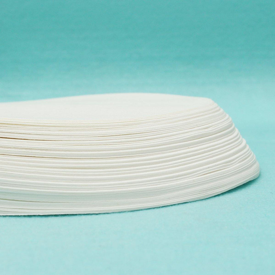 100Pcs/Set 7/9/11/15/18cm Qualitative Filter Paper Circular Funnel Filter Sheet Medium Speed 15-20um - MRSLM