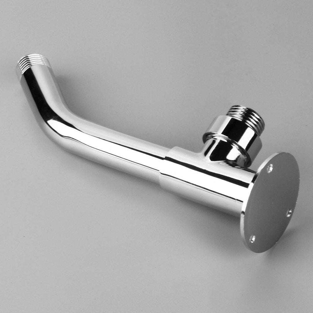 13.2cm Wall Mounted Shower Extension Arm Pipe Bottom Entry for Rain Shower Head - MRSLM