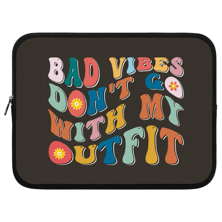 Bad Vibes HP 16" Sleeve - Cool Design Laptop Sleeve - Themed Laptop Sleeve with Zipper - MRSLM