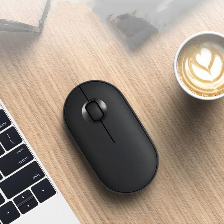 Black Ergonomic Wireless Mouse - MRSLM