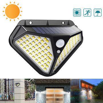 1/2/4PCs ARILUX 102 LED Solar Infrared Motion Sensor Wall Light Outdoor Garden Light Waterproof - MRSLM