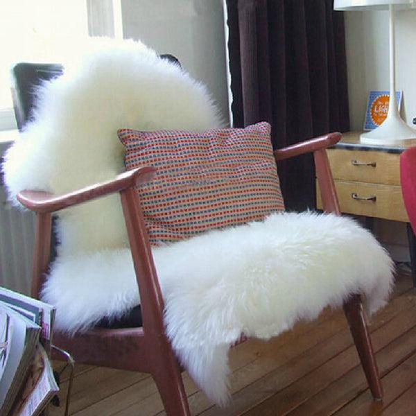 Soft Shaggy Living Room Pad Floor Carpet Fluffy Chair Cover Mat Sofa Cushion For Living Room Home Decor - MRSLM