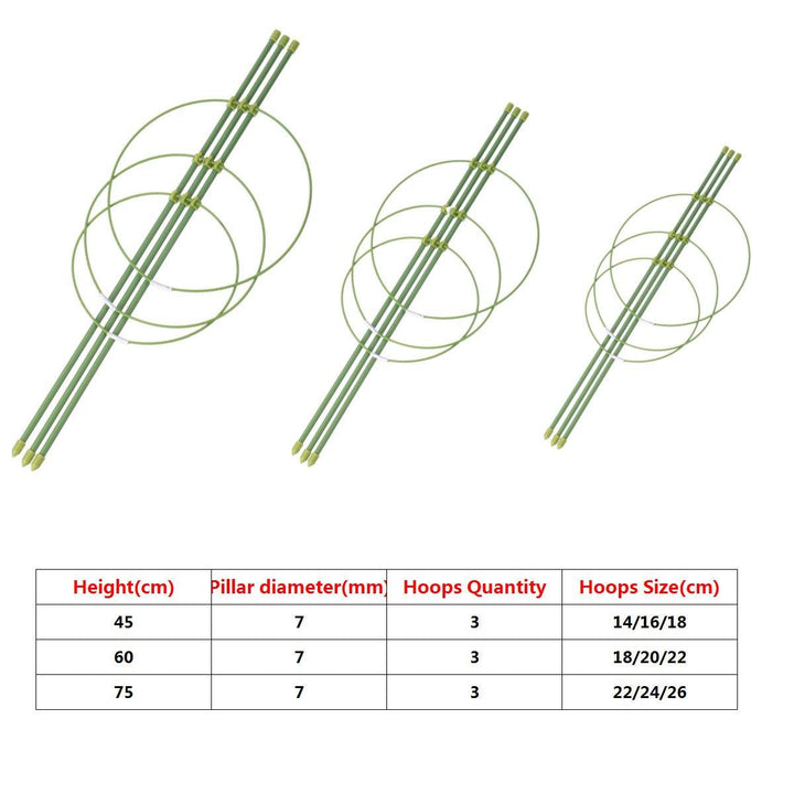 Fruit Climbing Frame Garden Durable Climbing Plant Support Cage Trellis Tomato Flowers Stand Outdoor - MRSLM