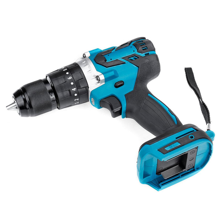 350N.m 3 In 1 Brushless Drill Brushless Impact Drill Driver Hammer Adapted To 18V Makita Battery - MRSLM