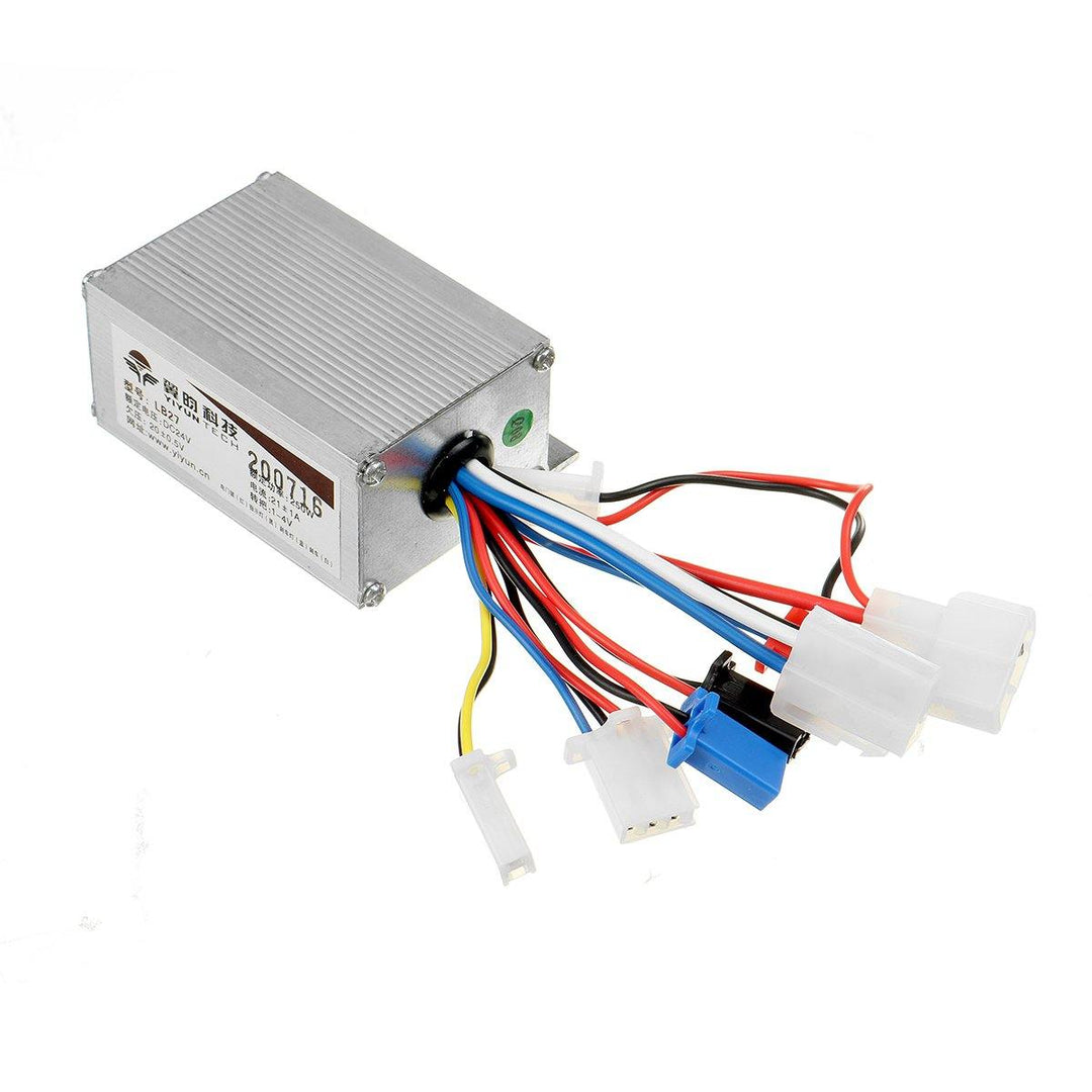 24V/36V/48V 250/350/500W Brushed Controller Box for Electric Bicycle Scooter - MRSLM