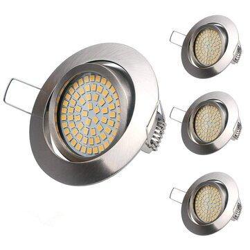 LUSTREON 3.5W 68 LED Round LED Ceiling Light Non-dimmable Recessed Downlight Spotlight AC220-240V - MRSLM
