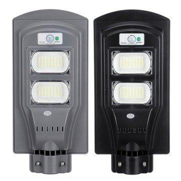 90W LED Solar Street Light PIR Motion Sensor Control Outdoor Garden Wall Lamp - MRSLM