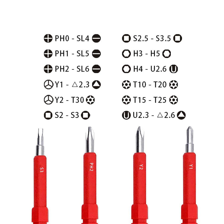 14 in 1 Magnetic Screwdriver Set Insulated Multi Screw Driver Repair Tools Kit - MRSLM