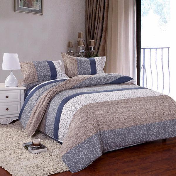 3 Or 4pcs Cotton Blend Mix Patterns Paint Printing Bedding Sets Twin Full Queen Size - MRSLM