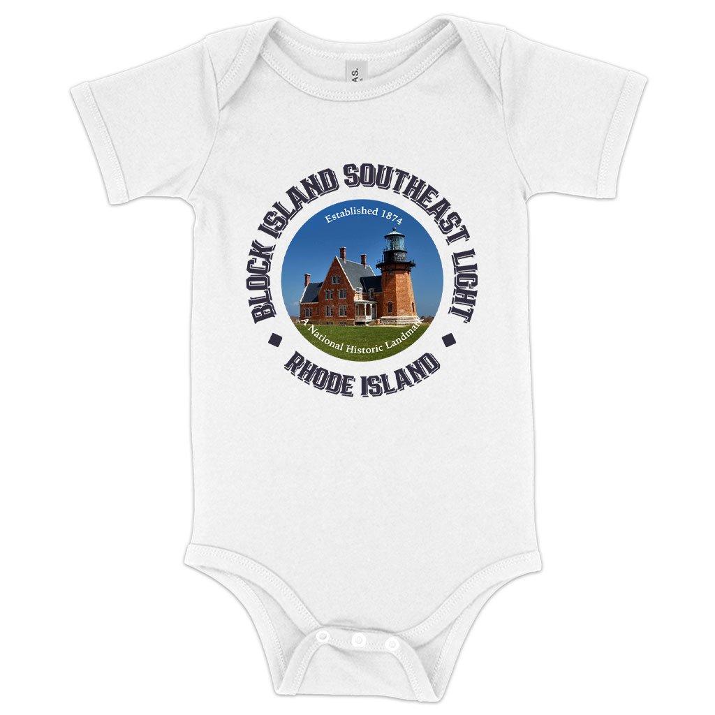 Baby Jersey Block Island Onesie - Rhode Island Onesies - MRSLM