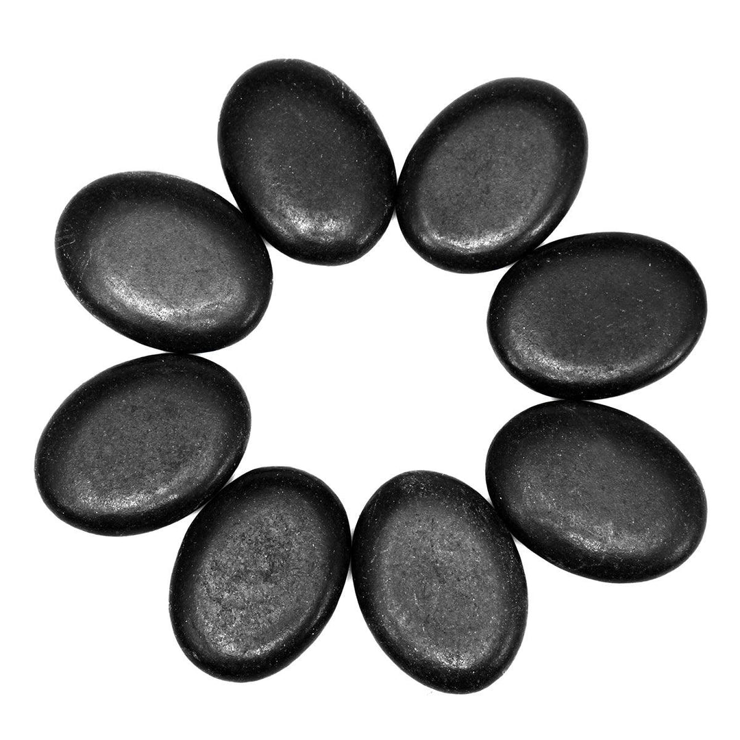 8 Pcs Massage Stone Hot Basalt Set - MRSLM