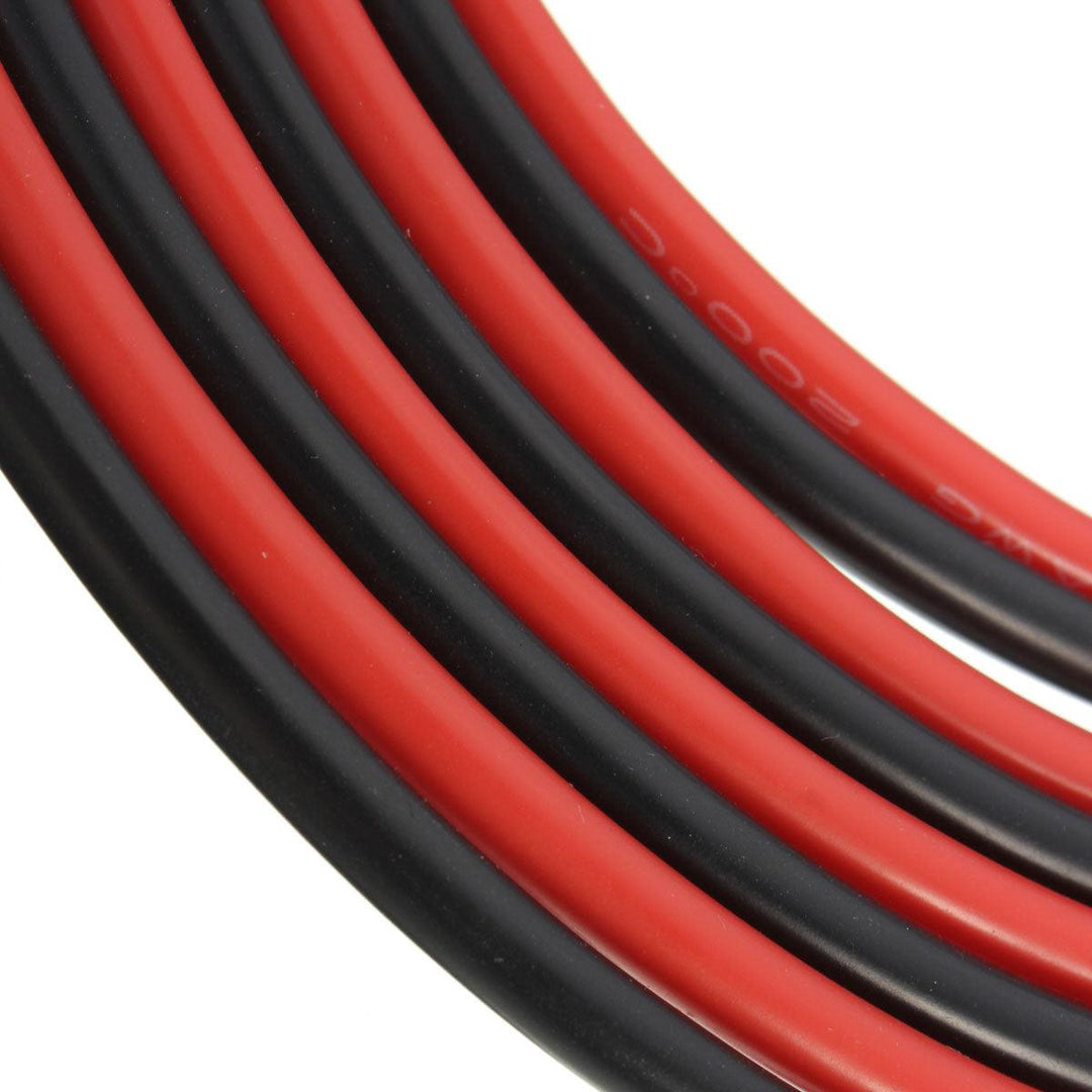 12AWG 3m Gauge Silicone Wire Flexible Stranded Black/Red Copper Cable F/ RC - MRSLM