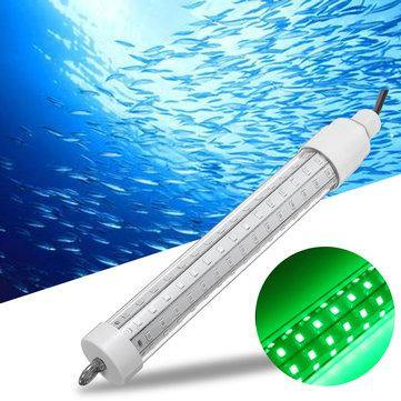 12V-24V 10W Fishing Lamp Underwater Boat Submersible Green LED Glow Lamp - MRSLM