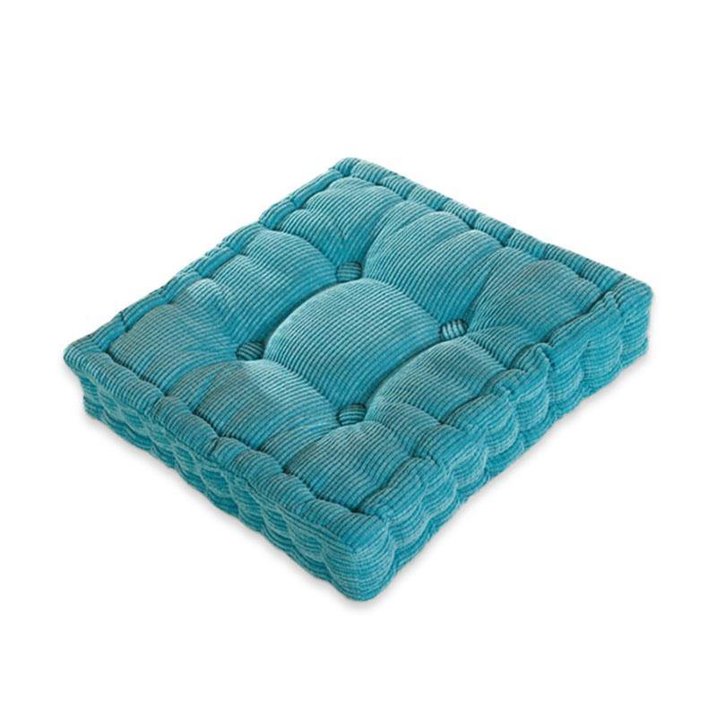 Plush Square Cushion for Home Floor Decoration - MRSLM