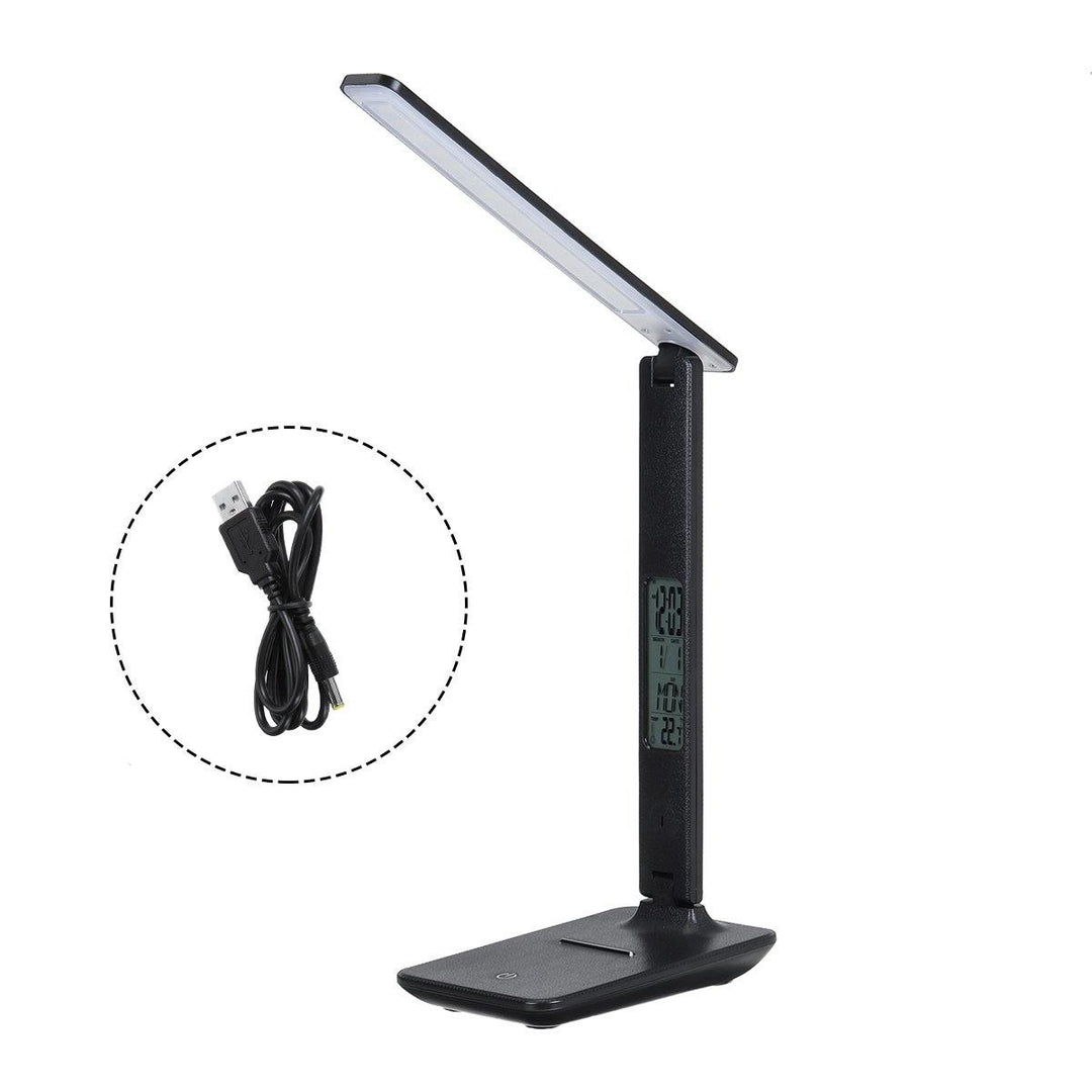 USB 45LED Table Desk Lamp Folding Rechargeable Reading Night Light - MRSLM