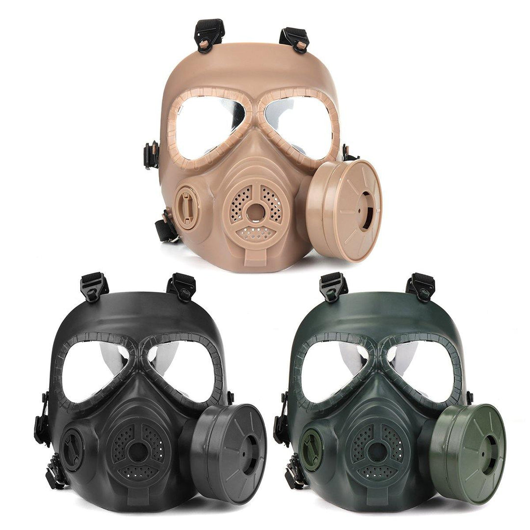 M04 Airsoft Paintball Dummy Gas Mask Fan for Cosplay Protection Gear Wargame - MRSLM