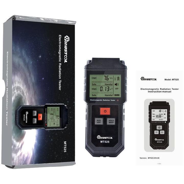 MUSTOOL MT525 Electromagnetic Radiation Tester Electric Field & Magnetic Field - MRSLM