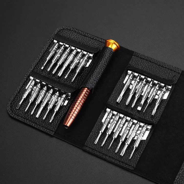 25Pcs Multi-purpose Precision Screwdriver DIY Screw Driver Repairtools - MRSLM