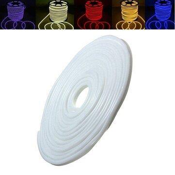 30M 2835 LED Flexible Neon Rope Strip Light Xmas Outdoor Waterproof 110V - MRSLM