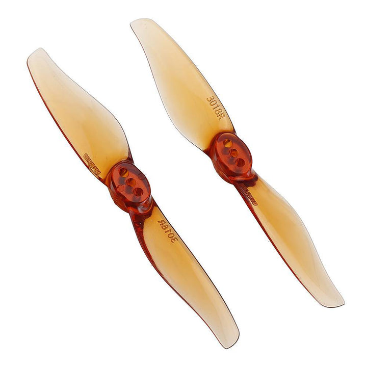 4 Pairs Gemfan Hurricane 3018 3x1.8 3 Inch 2-Blade Propeller 2mm Hole T Mount for RC Drone FPV Racing - MRSLM