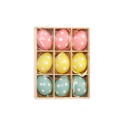 Honana HC-001 9pcs/set Easter Eggs Plastic Decoration Toys Wedding Birthday Party Decoration Home Decor - MRSLM