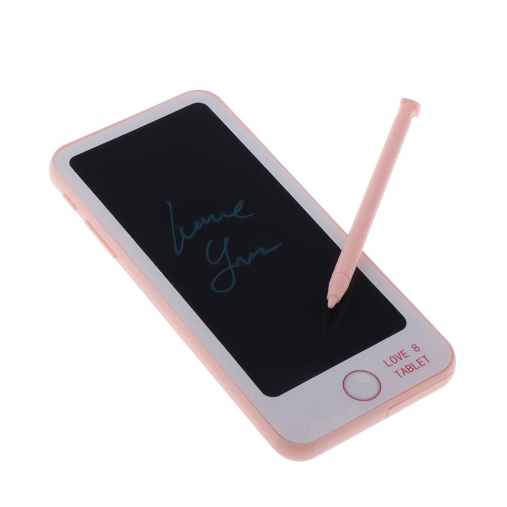 6 Inch Phone Shape LCD Writing Tablet Drawing Electronic Writing Pads For Office Blackboard Educational Toys Supplies - MRSLM