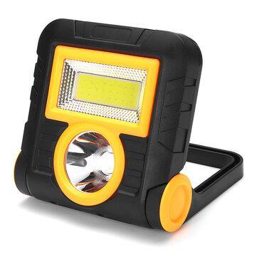 COB Emergency Work Light Searchlight Flood Lamp Outdoor Camping Lighting T6 - MRSLM