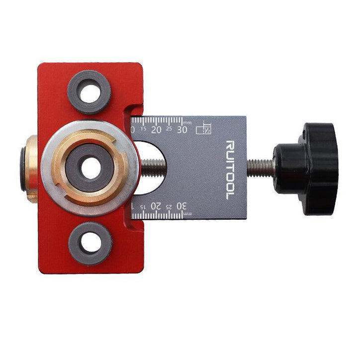 Triad Has Been Hole Punching Locator Round Wood Tenon Connector Opener Board Furniture Multifunctional Punching Tools - MRSLM