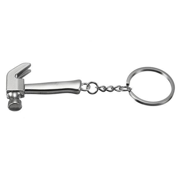 Creative Mini Tool Model Claw Hammer Key Chain Ring - MRSLM