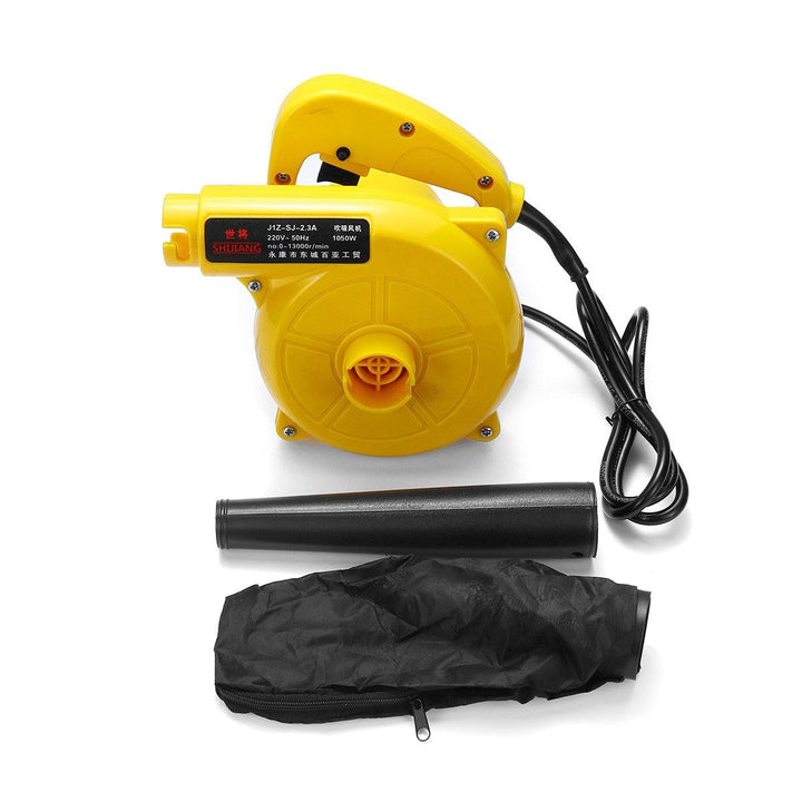 1050W Electric Leaf Blower Dust Leaf Vacuum Cleaner with Pack Electric Air Blower Vacuum Tool - MRSLM