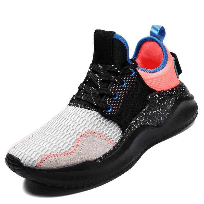 Fashion Mesh Casual Sports Shoes Young Students Large Size Running Shoes - MRSLM