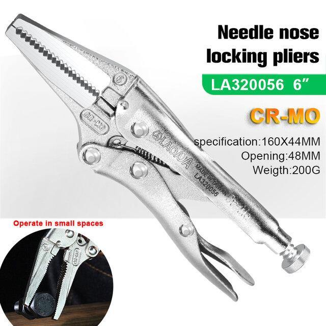 LAOA Power Locking Pliers Set Welding/Straight/ Needle Nose/ Flat Nose/ Sealing/ Oil Filter Locking Pliers - MRSLM