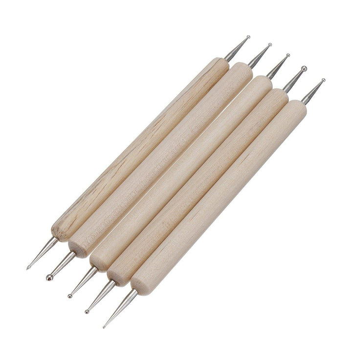 18 pcs Professional Polymer Clay Sculpting Tools Pottery Models Art Projects Kit - MRSLM