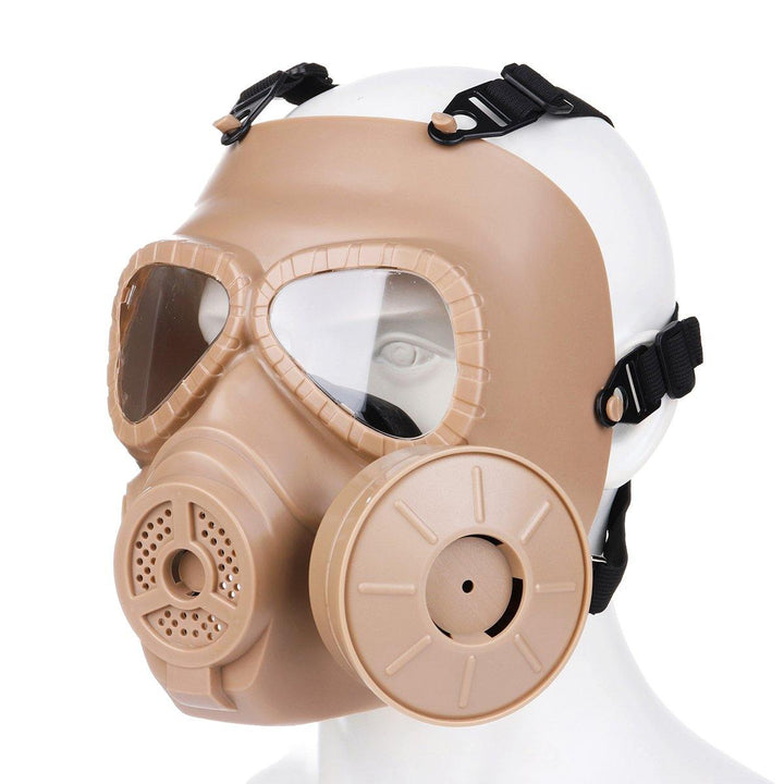 M04 Airsoft Paintball Dummy Gas Mask Fan for Cosplay Protection Gear Wargame - MRSLM