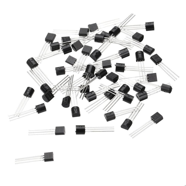 24 Value 840Pcs TO-92 Power Transistor Assortment NPN PNP DIY kit 2N2222-S9018/BC327 - MRSLM