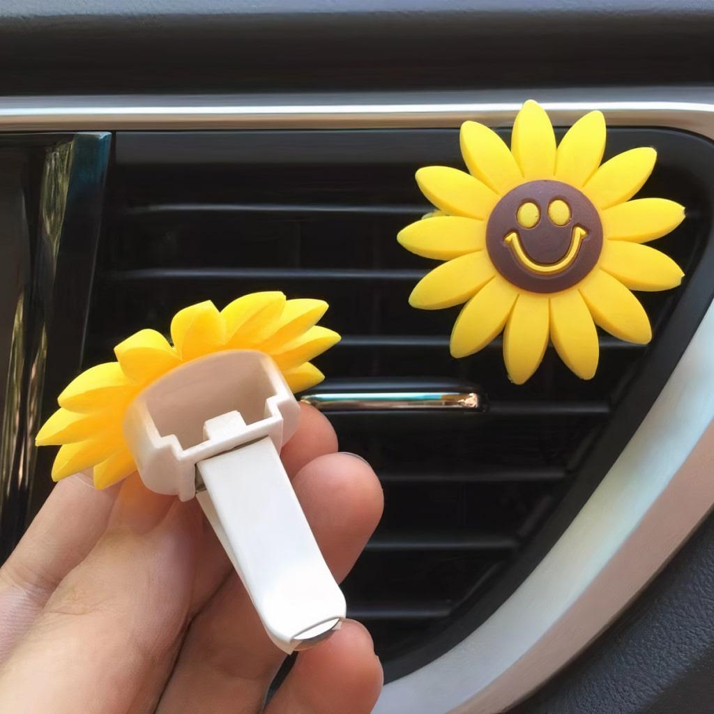 Clip-On Sunflower Air Freshener - MRSLM