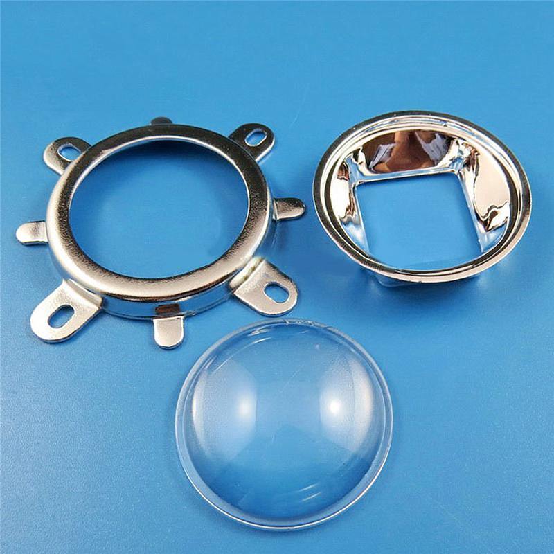 44MM Optical Magnifier 60 degrees/120 degrees High Power LED 20-100W Lamp Lens Plano-convex Lens - MRSLM